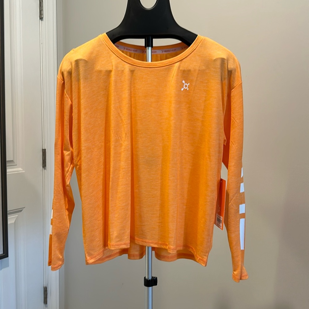 Orangetheory Long Sleeve Crop Top